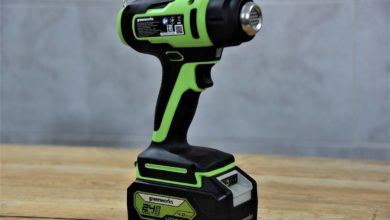 аккумуляторный строительный фен Greenworks G24HG