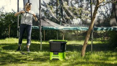 аккумуляторная мини-мойка GREENWORKS GDC40