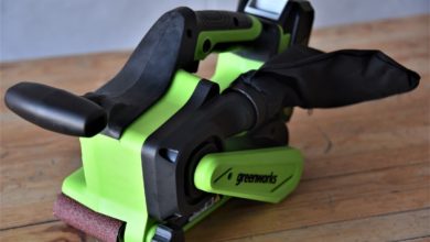 аккумуляторная шлифовальная машина Greenworks G24BS