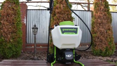 аккумуляторный опрыскиватель Greenworks G40BPS