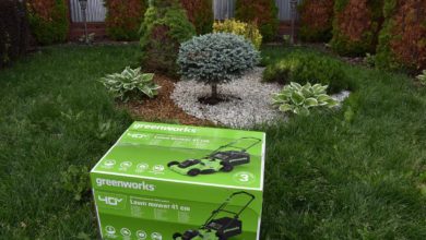 аккумуляторная газонокосилка Greenworks GD40LM16X